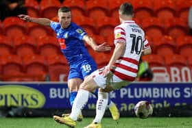 Harrogate Town ran out 2-0 winners when they visited Doncaster Rovers earlier this season. Pictures: Matt Kirkham
