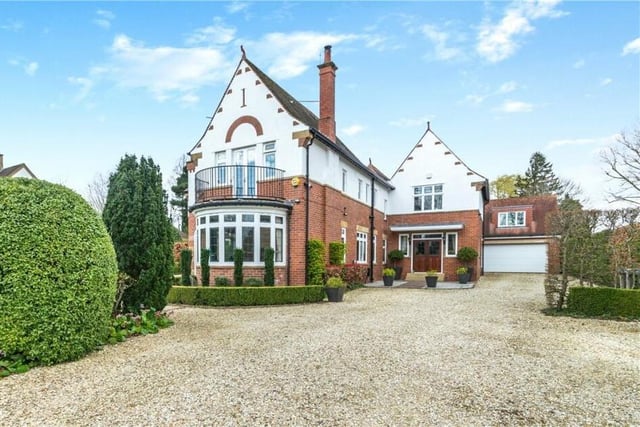 This six bedroom and five bathroom detached house is for sale with Carter Jonas for £2,950,000