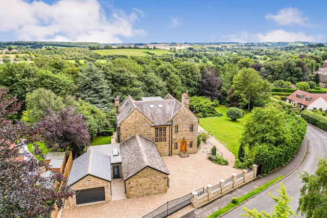 The beautiful location of the village property for sale at £2.6m.