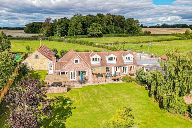 This seven bedroom and seven bathroom property is for sale with Craven-Holmes Estate Agents for £3,400,000