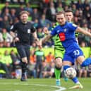 Jack Diamond in action for Harrogate Town during the 2021/22 season. Picture: Matt Kirkham