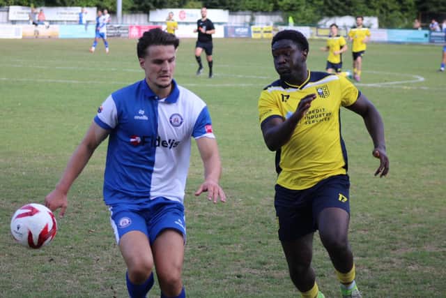 Tadcaster Albion caused something of an FA Cup upset when they beat Stalybridge Celtic at the weekend. Picture: Keith Handley