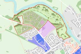 A plan to build up to 450 new homes and a new riverside public park in Tadcaster have taken a step forward