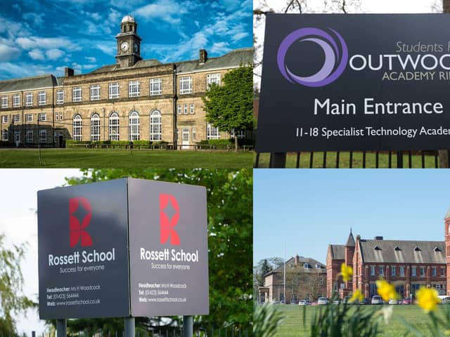 We take a look at how every secondary school in the Harrogate district was rated in their last Ofsted inspection