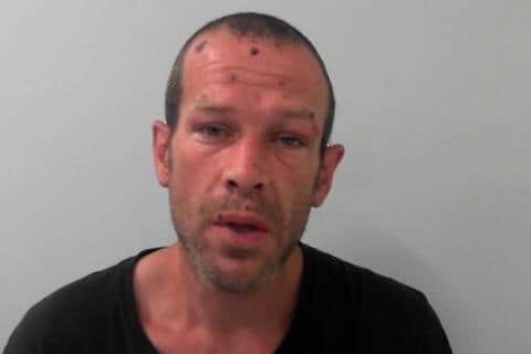 Graham McMillan from Harrogate has been jailed for racially aggravated behaviour and carrying a knife