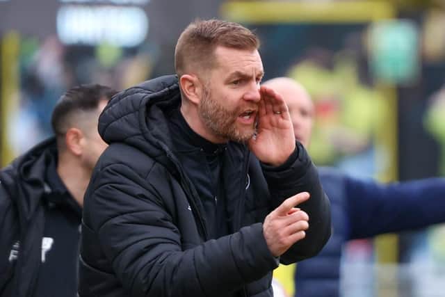 Harrogate Town manager Simon Weaver.