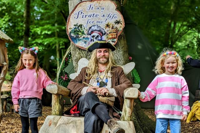 Pirates and Mermaids is taking place at Mother Shipton’s Cave throughout summer until September 3 with live actors, displays and photo opportunities. (Picture contributed)