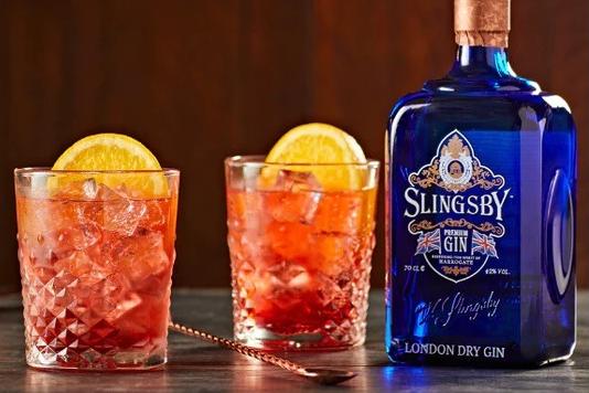 To make this cocktail at home, you will need 10ml Slingsby London Dry Gin, 20ml Campari, 150ml Fever-Tree Blood Orange Soda, 1 dash of Angostura Bitters and 2 dashes of Orange Bitters