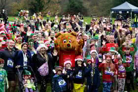 The Mental Elf 5k Fun Run at Conyngham Hall in Knaresborough saw over 250 runners taking part, raising over £7,500 for mental health services across the Harrogate district