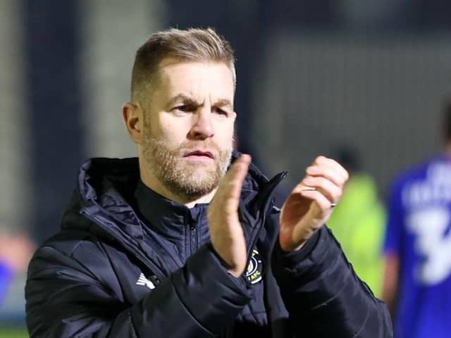 Harrogate Town manager Simon Weaver. Picture: Matt Kirkham