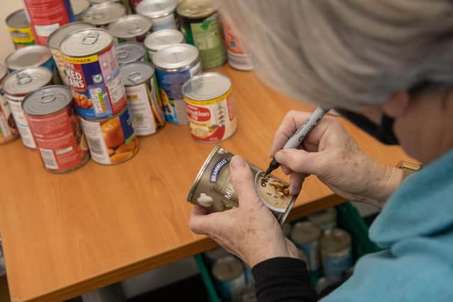 Each food parcel contains enough food for 3-5 days and contains non-perishable, nutritionally balanced food items