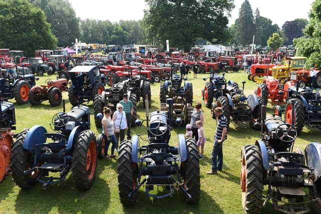 Taking place at historic Newby Hall on Saturday, June 8 and Sunday, June 9, Tractor Fest is to showcase more than 1,000 vintage and modern tractors. (Picture contributed)