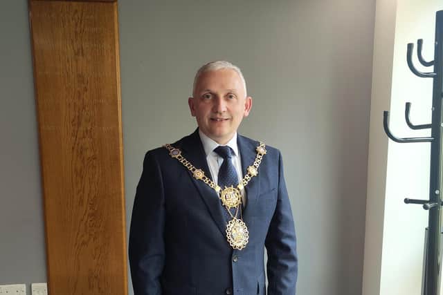 Harrogate’s charter mayor Coun Michael Harrison