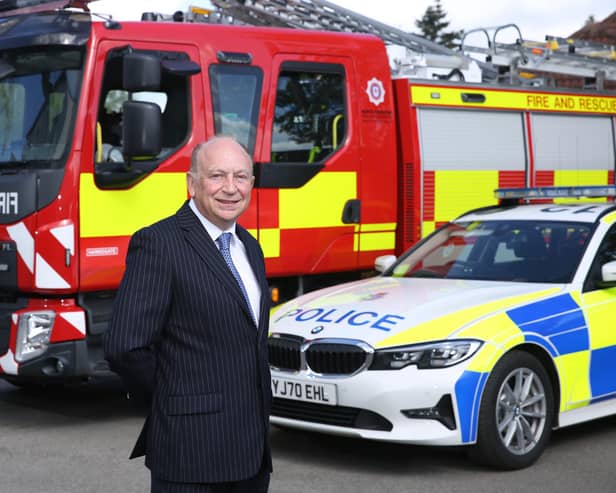 Knaresborough-based former North Yorkshire’s Police, Fire and Crime Commissioner Philip Allott is to chair a new national charity to support victims of crimes committed by ‘blue light’ employees in the fire, police or ambulance services. (Picture contributed)
