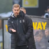 Harrogate Town manager Simon Weaver has not overseen a victory on home turf in almost two months. Pictures: Matt Kirkham