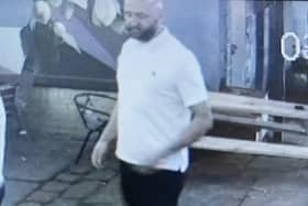 Police have released a CCTV image of a man they would like to speak to following a serious assault in Harrogate