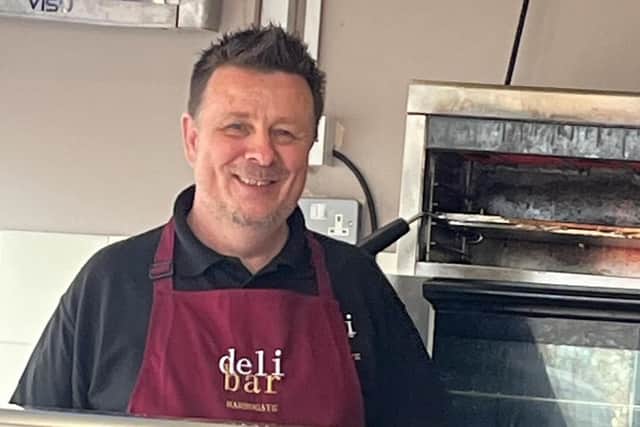 End of an era - Harrogate Deli Bar Owner Jason Evans had dreamt of owning a cafe since he was a small boy and leapt on the chance to take over the existing business in early 2024. (Picture Contributed)