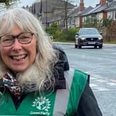 Green Party candidate Gilly Charters