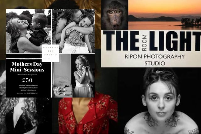 The Light Room is located on Queen Street, Ripon. The Ripon photography studio is offering a Mother's Day mini-shoot perfect for a timeless gift.