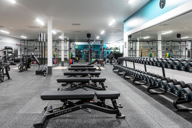 The gym will cater for everyone’s exercise needs with over 220 pieces of state-of-the-art equipment, including a free weights area