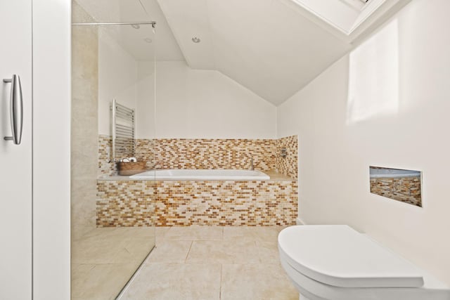 One of the property's stylish bathrooms.