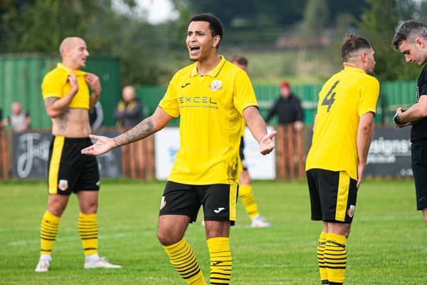 Knaresborough Town lost another game that they really ought to have won when they visited Silsden at the weekend. Picture: Graham Finney/Knaresborough Town AFC