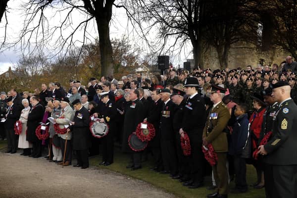 The Royal British Legion feared that this year's annual Remembrance Sunday Parade in Knaresborough was at risk of not taking place for the first time in its history. (Picture Marcus Corazzi 1111079g.)