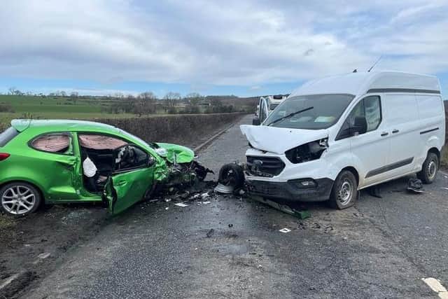 North Yorkshire Police  are continuing to appeal for witnesses and information about a serious collision on Leathley Road near Castley Lane which happened last month.