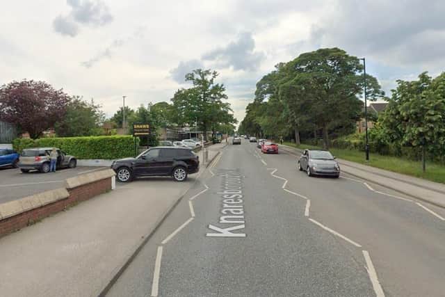 A man has been left in a ‘serious but stable’ condition in hospital following a collision on a major road in Harrogate