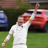 Craig Broadley snapped up three wickets to help Harrogate CC's 1st XI to the most comfortable of victories. Picture: Gerard Binks