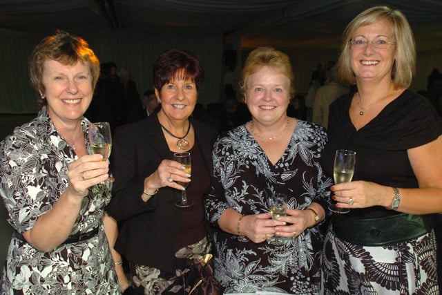 The Hooper Fashion Show for the Royal Hall in 2006 - Patricia Swann, Anne Fryer, Elizabeth Whitaker and Helen Price