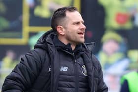 Harrogate Town assistant manager Paul Thirlwell. Pictures: Matt Kirkham