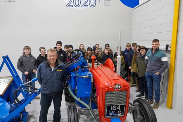 Young farmers have been the first to visit a new museum celebrating the history of a North Yorkshire engineering business.