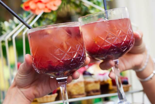 From Harrogate to Royal Ascot - The Royal Raspberry Spritz non-alcoholic cocktail boosting mindful drinking thanks to Harrogate Spring Water.