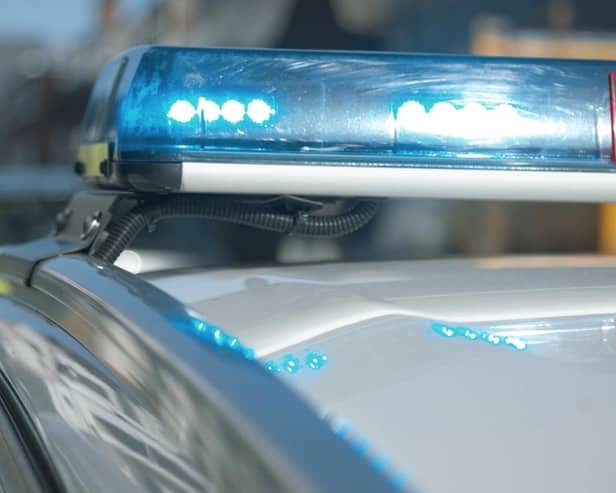 The driver and passenger of a car were taken to hospital with injuries following a collision with a roadside barrier on Ox Close Lane in North Deighton near Harrogate