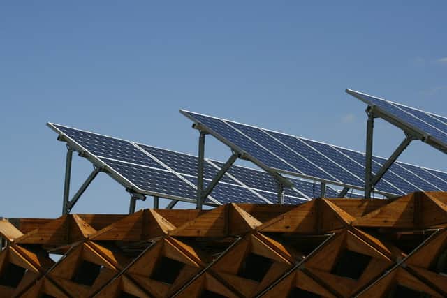 Solar panels can reduce bills by £280 when added to the home.