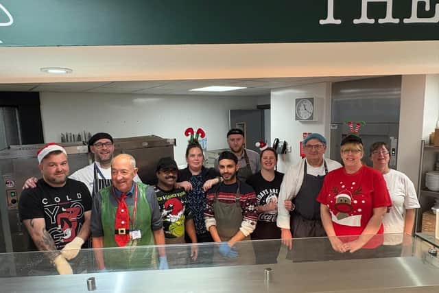 Our Catering Team at Christmas