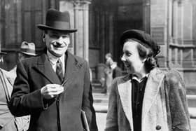 The new Harrogate theatre group's first production will be Clement Attlee: A Modest Little Man - a comedy by journalist and author Francis Beckett. Pictured here is Prime Minister Clement Attlee in Leeds with Alice Bacon MP in the 1940s.