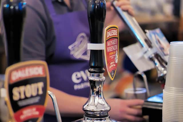 Supporting local beers and local charities - Organisers Harrogate Round Table worked their magic again with another sensation Harrogate Beer Festival last weekend. (Picture contributed)