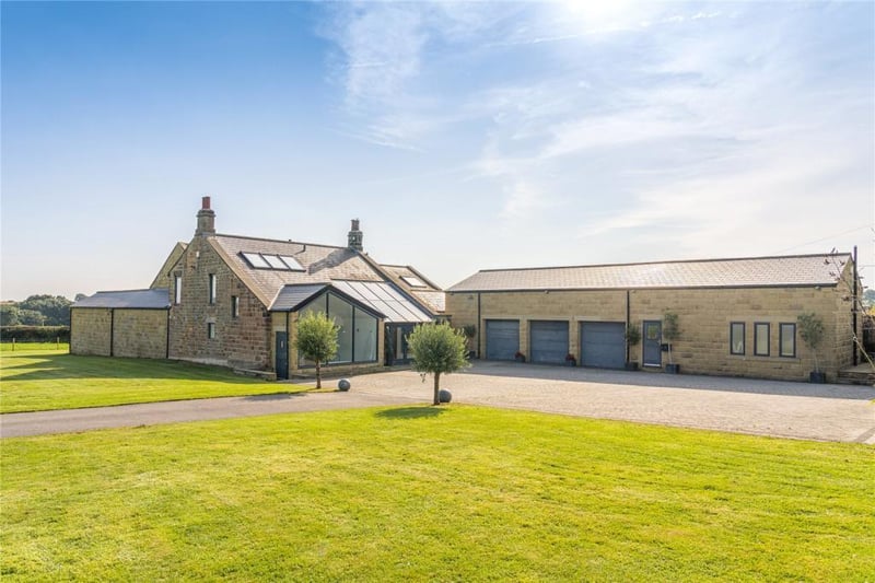 This property on Haggs Road, Follifoot, is on sale with Strutt & Parker for offers over £3,000,000
