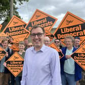 A win predicted in Harrogate for LIb Dems - Tom Gordon, Lib Dem parliamentary candidate for Harrogate and Knaresborough, said: “It is clear that our message is resonating."