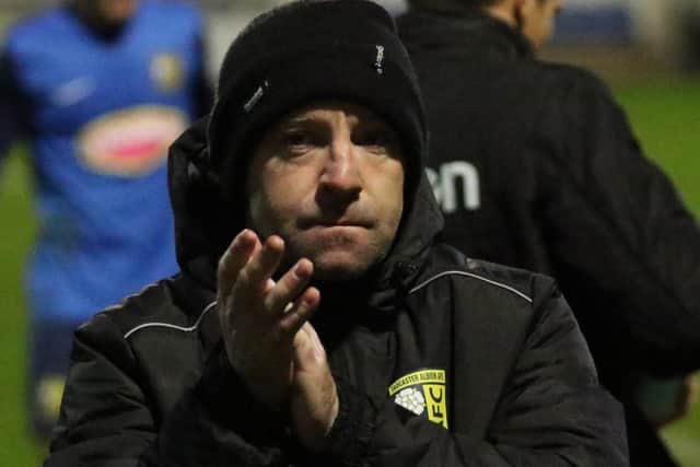 Brewers boss Mick O'Connell felt that his side were very good value for a point against Thackley.