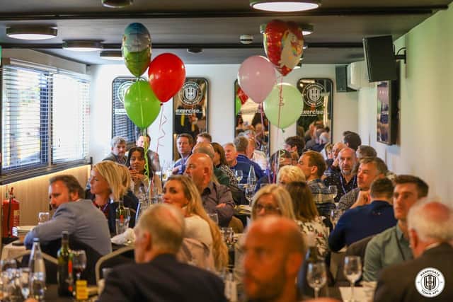 A special event in The LWC Hospitality Suite at Harrogate Town's The Exercise Stadium. (Picture contributed)