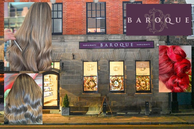 Baroque is located on North Street, Ripon. The salon has a talented creative team of stylists all offering a wide range of unique styles for those looking for something different.