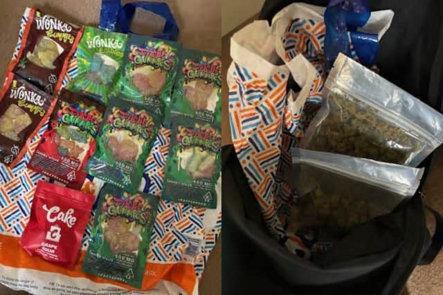 A number of cannabis sweets that are “typically sold to kids” have been seized by police in Harrogate