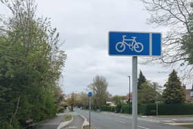 Otley Road cycle path