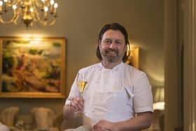 Michelin Star success - Shaun Rankin at Grantley Hall, the establishment’s fine-dining restaurant. (Picture contributed)