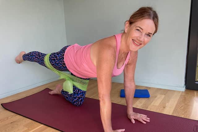Harrogate pilates instructor Eugenie Keogh.