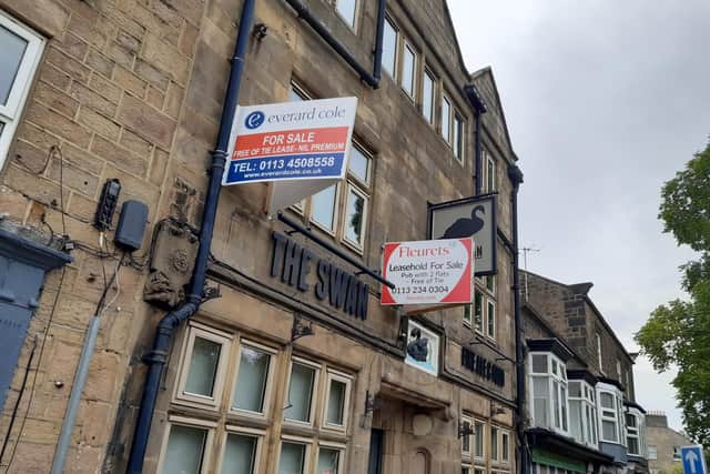 An offer has been made on The Swan pub in Harrogate “subject to contract”. (PIcture Graham Chalmers)