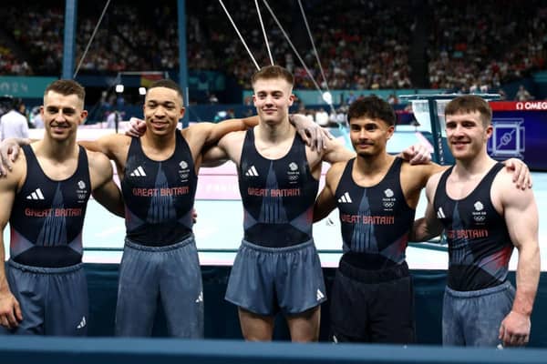 Harrogate's Harry Hepworth, far right, and his Great Britain team-mates narrowly missed out on a podium finish at the 2024 Paris Olympic Games. Picture: Getty Images